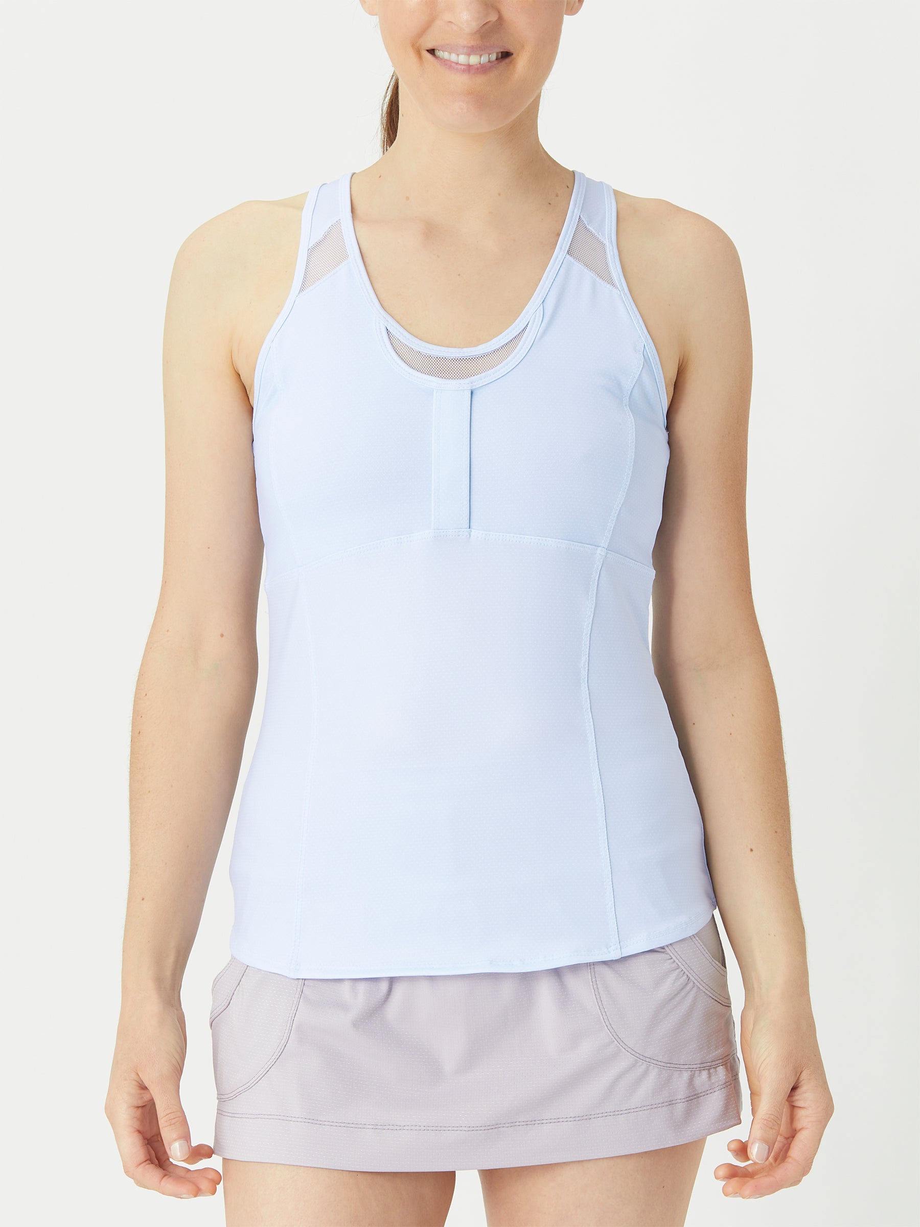 Details about   Lucky In Love Why Knot Girls Tennis Tank Top 