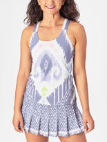 Lucky in Love Wms About Ikat All In Tank Print L
