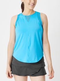 Lucky in Love Women's L-UV Chill Out Tank - Blue