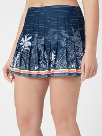 Lucky in Love Women's Palms Long Paradiso Pleat Skirt