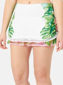 Lucky in Love Women's Palm Island Ruche Skirt