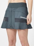 Lucky in Love Women's Tech Long Sprint Mesh Skirt