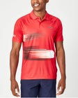 Lacoste Men's Novak Fire Polo Red 6 (XL)