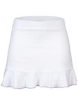 Li Mi Girl's Pansies Ruffle Skirt