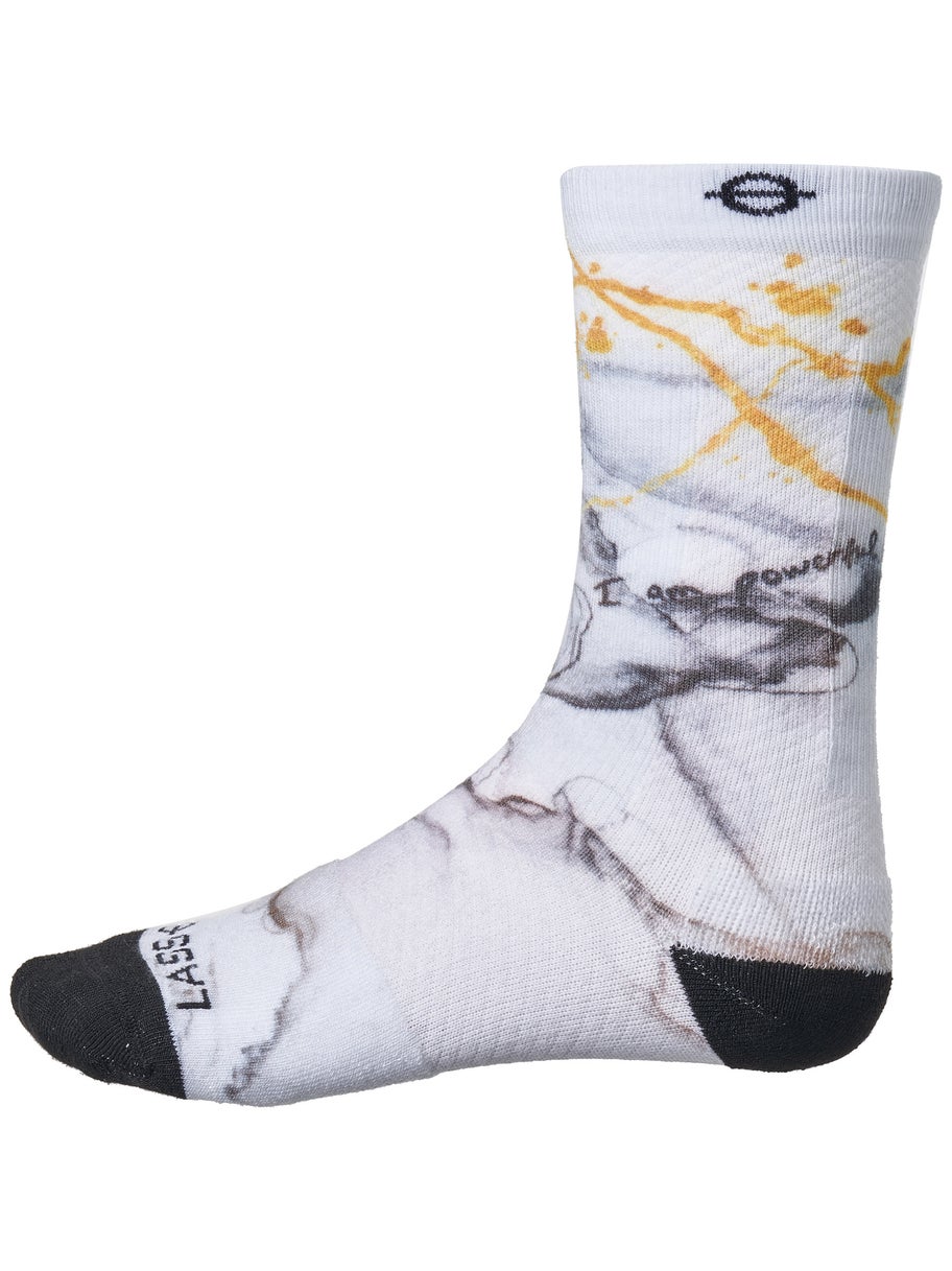 Lasso Signature Compression Crew Sock 2 0 Light Marble Tennis Warehouse lasso-signature-compression-crew-sock-2-0-light-marble-tennis-warehouse