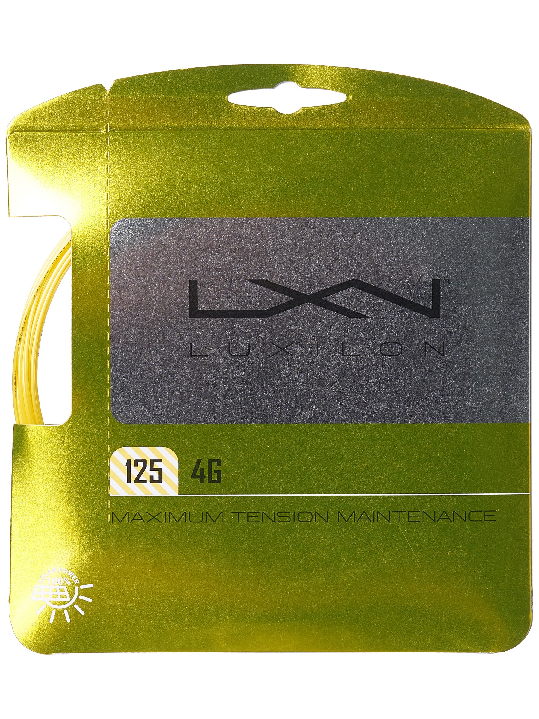 12m Set Luxilon 4G Rough 16L 1.25mm Tennis String 
