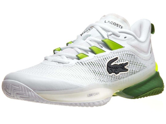 Lacoste AG-LT23 Ultra White/Green Women's Shoes | Tennis Warehouse