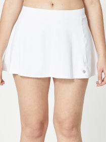 LIJA Women's Core Flounce Skirt - White