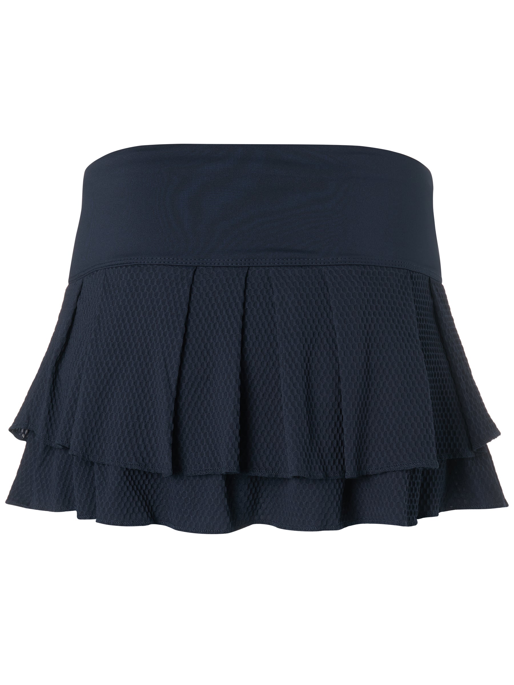 Lucky In Love Fast Track Pleat Tier Skirt