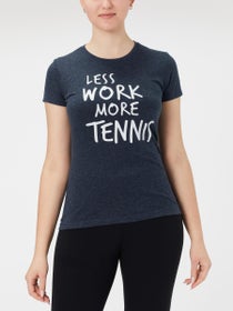 Less Work More Tennis Women's Top