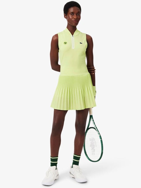 lacoste pleated tennis dress Ultra Dry Stretch Tennis Dress with Liner