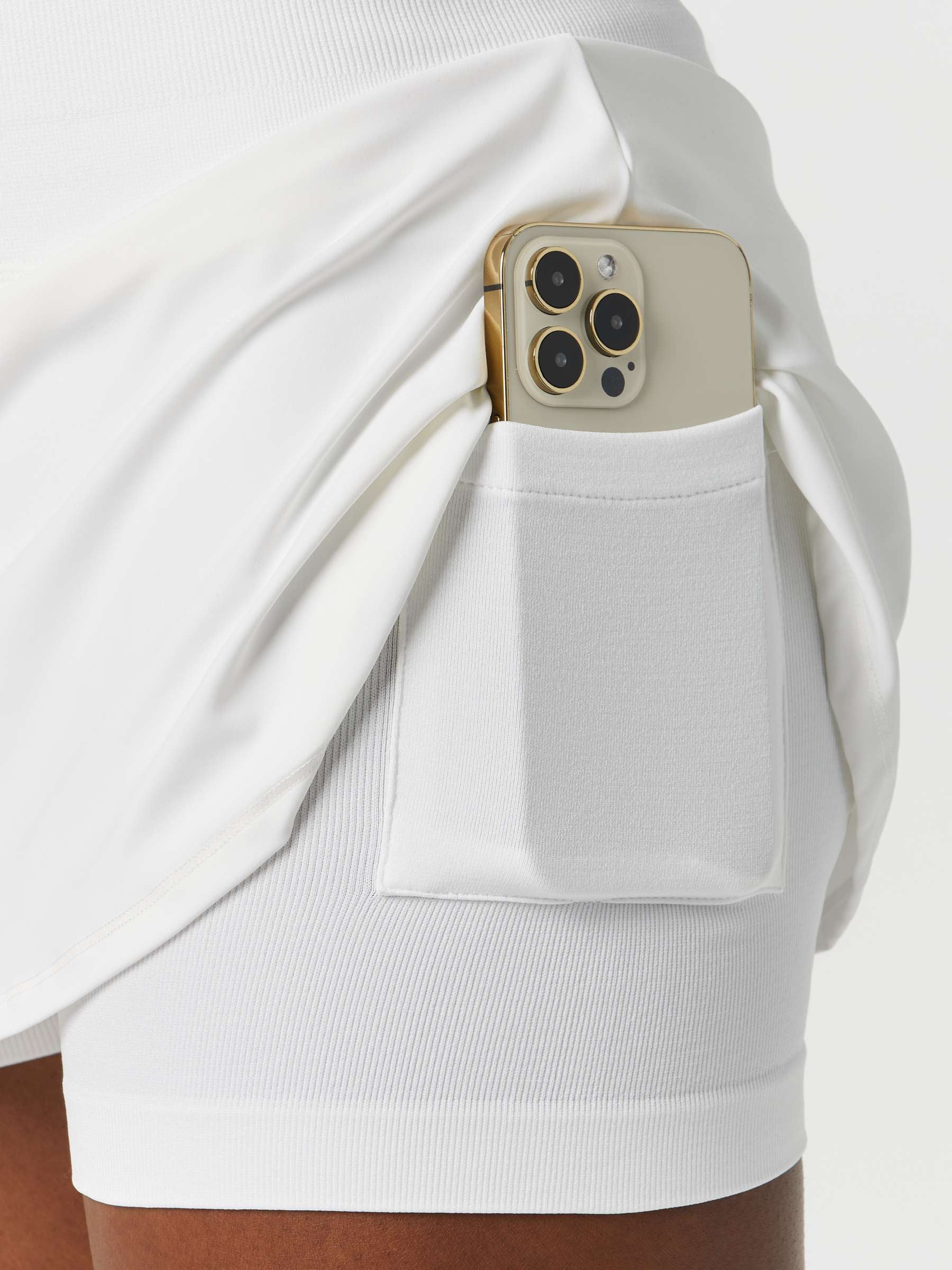 Pocket in tight with cell phone in it