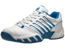 KSwiss Bigshot Light 4 White/Scuba Blue Men's Shoes