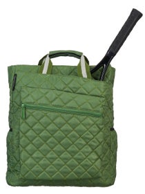 Maggie Mather Quilted Racquet Backpack Lawn