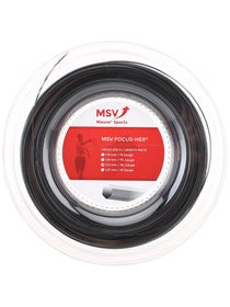 MSV Focus Hex 16L/1.23 String Reel Black - 660'