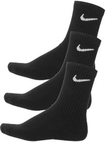 Nike Dri-Fit Cushion Crew Sock 3-Pack Black/White