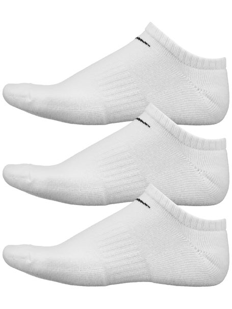 Nike Dri-Fit Cushion No Show Sock 3-Pack White/Black