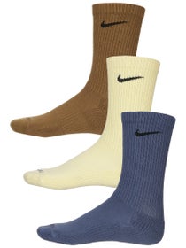 Nike Everyday Cushioned Crew Sock 3-Pack Bronze/Blue