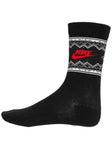 Nike Essential Holiday Fair Isle Crew Sock Black