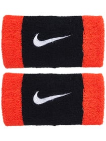 Nike Summer Swoosh Doublewide Wristband Red/Black