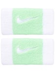 Nike Summer Swoosh Doublewide Wristband Vapor/White