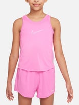 Nike Girl's Summer One Logo Tank Pink XL
