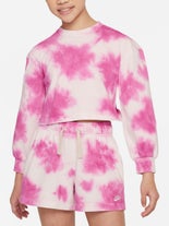 Nike Girl's Spring Cloud Crewneck Pink XS