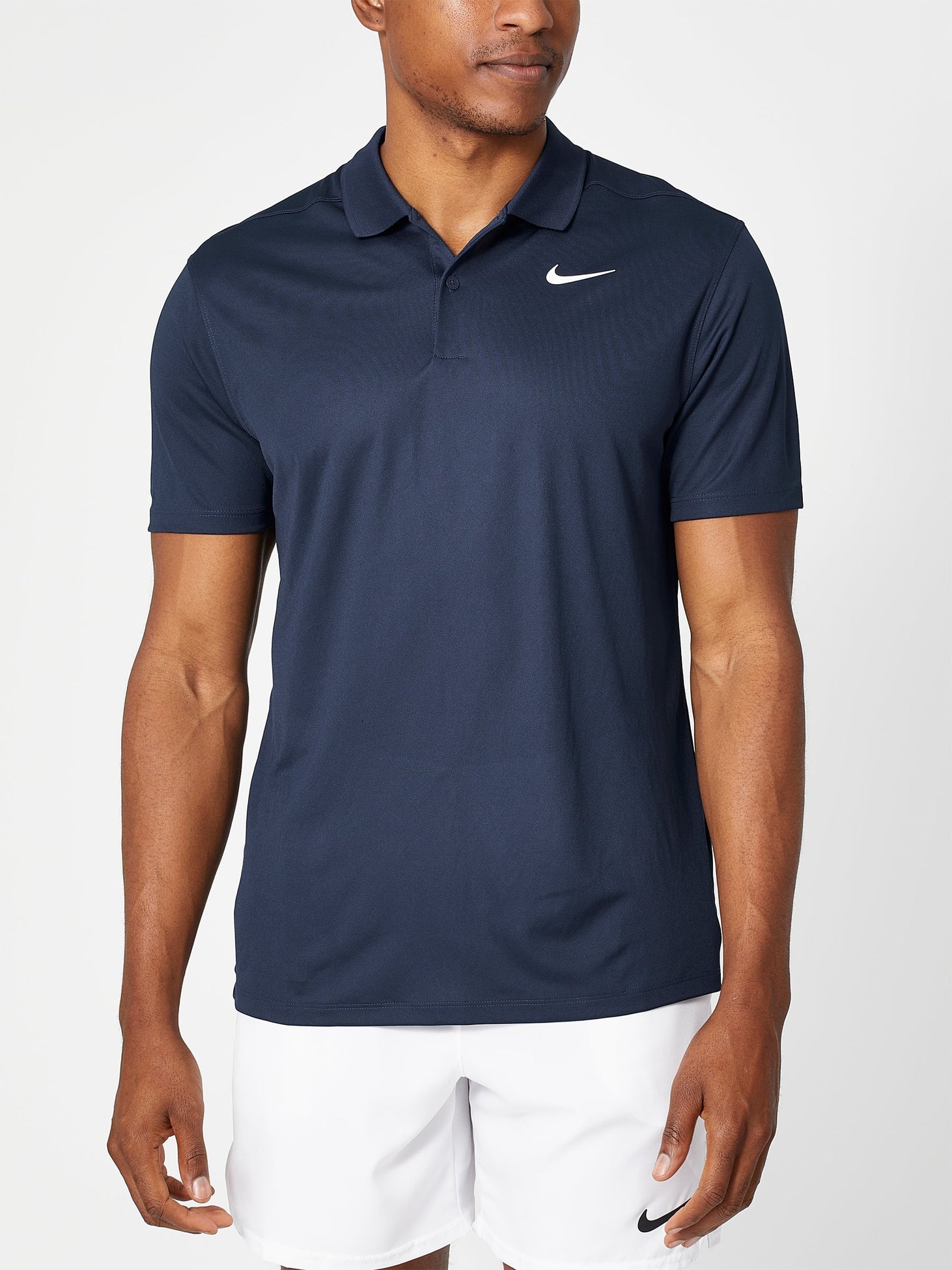 Nike Men's Core Pique Polo - Navy | Tennis Warehouse