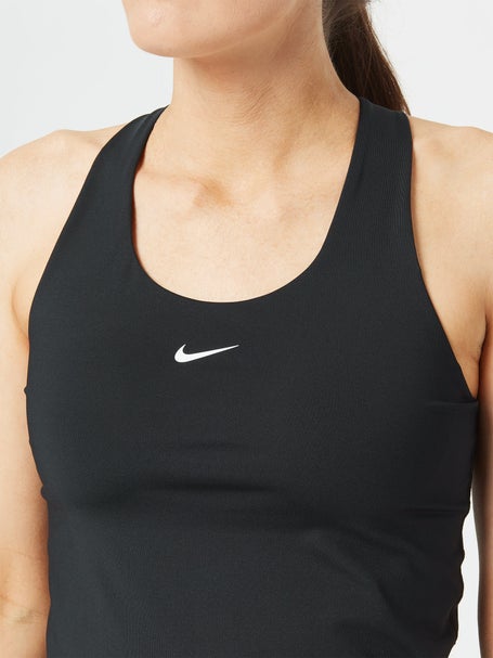 Nike Womens Performance Black Tank Top W/Built in Bra Medium