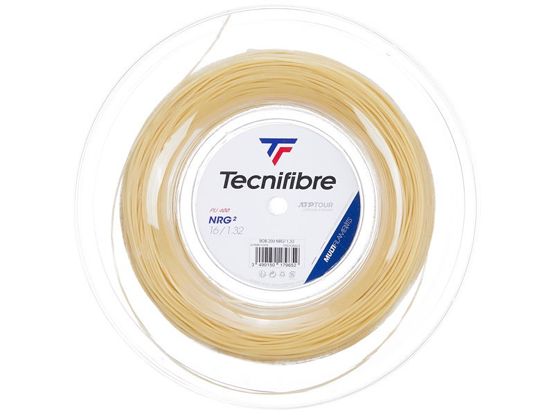 Tecnifibre Razor Code Tennis String 1.30mm/16G 200m Reel Carbon 