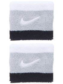 Nike Spring Swoosh Singlewide Wristband Lt Grey/Black