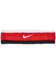 Nike Swoosh Headband White/Red/Black