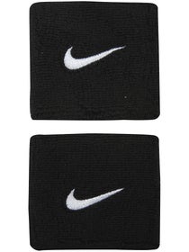 Nike Swoosh Singlewide Wristband Black/White