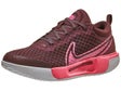 NikeCourt Zoom Pro PRM Burgundy/Pink Women's Shoes 