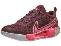 NikeCourt Zoom Pro PRM Burgundy/Pink Women's Shoe 