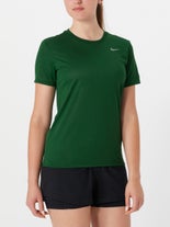 Nike Women's Team SS Legend Top Green XL