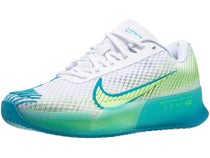 Nike Zoom Vapor 11 White/Teal/Lemon Women's Shoe