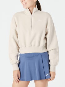 Nike Women's Winter Fleece 1/2 Zip Crop Sweatshirt