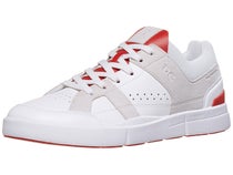 ON The Roger Clubhouse White/Red Men's Shoes
