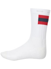 ON Tennis Crew Sock White/Red