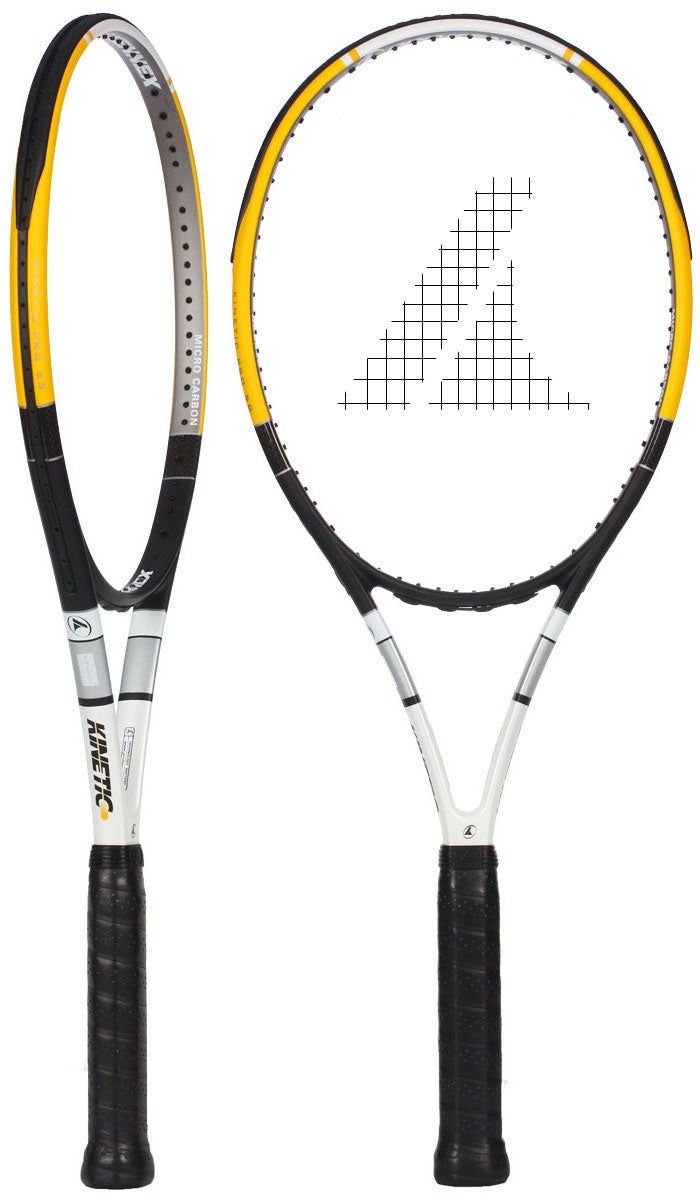 Babolat Pure Drive 107 Extended Black/Blue/White Tennis Racquet Strung with Custom Racket String Colors Best Lightweight All-Court Racket 
