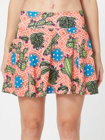 Pickleball Bella Women's A-Line Skirt - Cactus 1