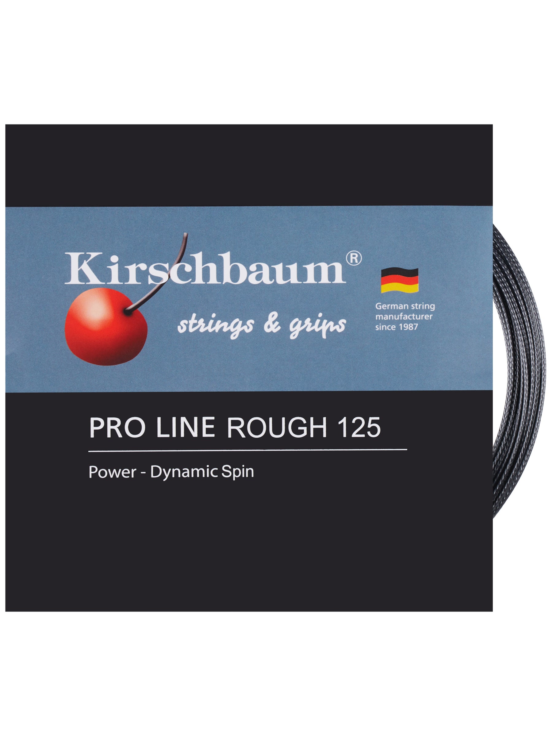 1.25 mm Kirschbaum Saitenrolle Pro Line II String Reel-Black 
