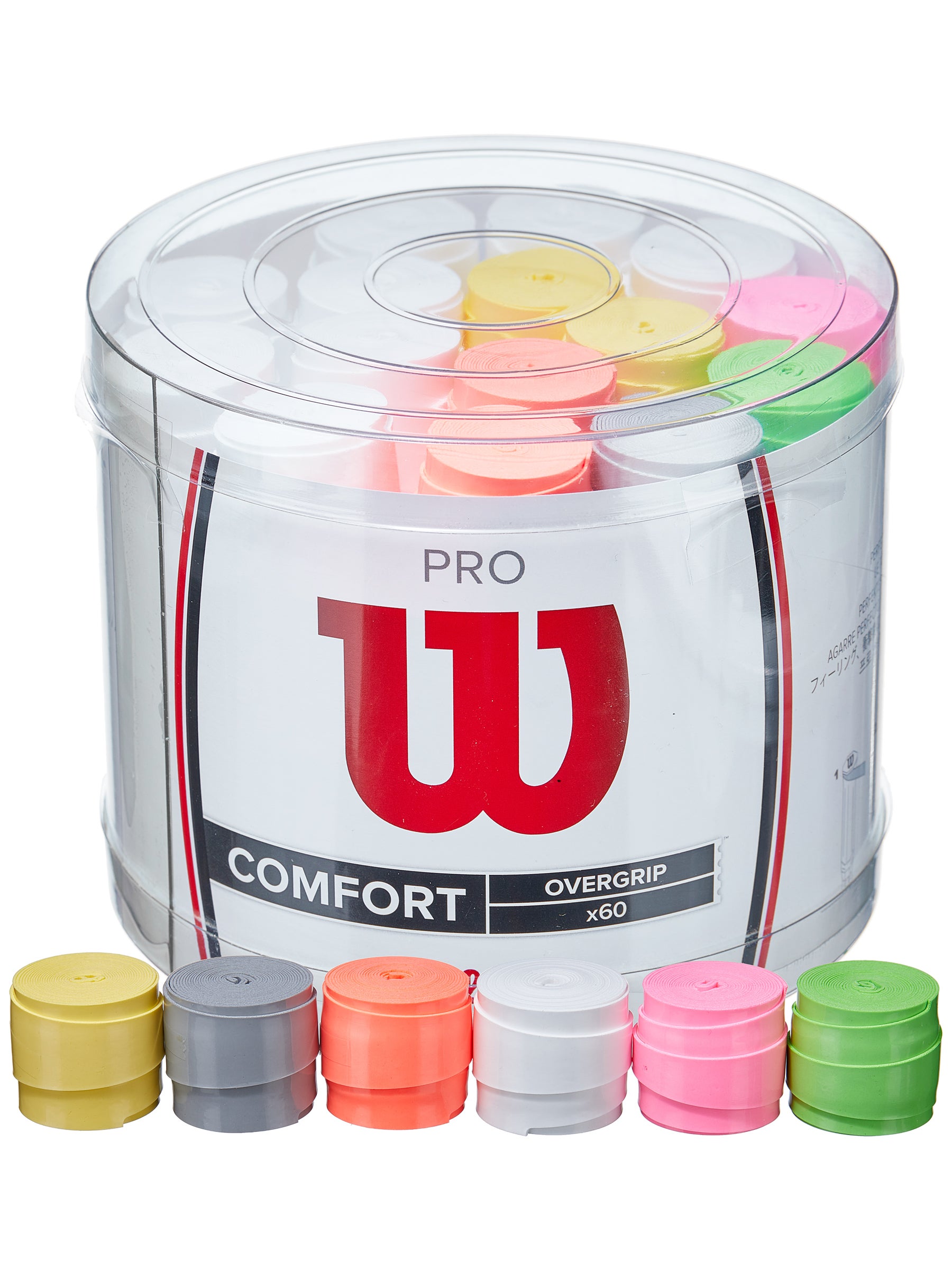 NEW Wilson Pro Overgrip 12-Pack Tennis With Waterproof Storage Bag 