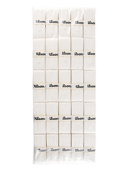 WHITE WILSON PRO OVERGRIP COMFORT RRP £110 PACK OF 50 GRIPS 