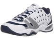 Prince T22 White/Navy/Silver Men's Shoes