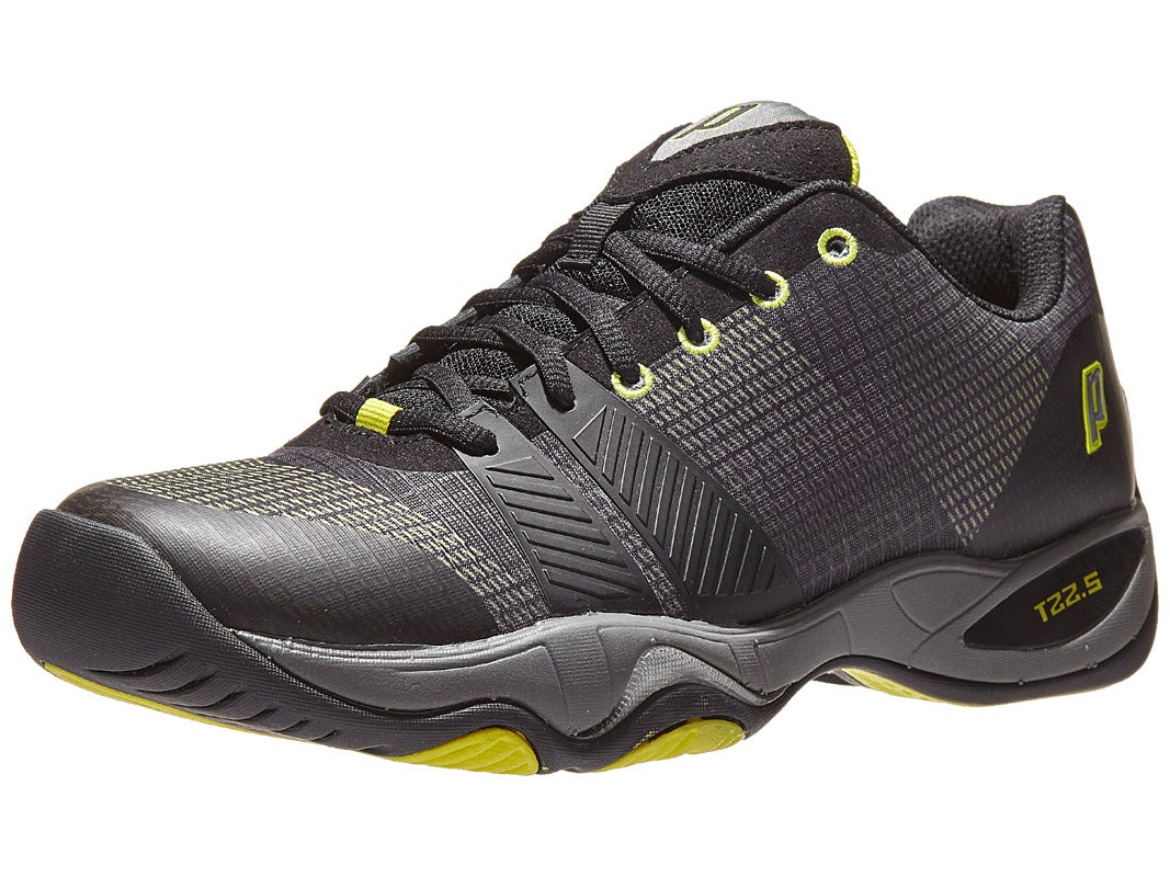 Black/Yellow Authorized Dealer w/ Warranty Prince T22.5 Men's Tennis Shoe 
