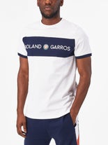 Roland Garros 2023 Men Colorblock T-Shirt White S