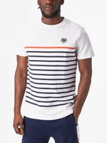 Roland Garros 2023 Men's Mariniere T-Shirt White XXL