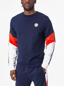 Roland Garros 2023 Men's Striped Sweatshirt